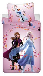 Jerry Fabrics Povlečení Frozen Magical time 140x200, 70x90 cm