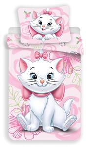 Jerry Fabrics Povlečení Marie Cat Pink 03 140x200, 70x90 cm