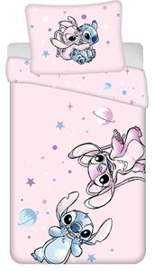Jerry Fabrics Povlečení Lilo a Stitch Universe 140x200, 70x90 cm