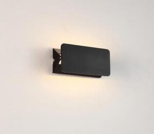 ACA Lighting LED nástěnné dekorativní svítidlo PYRAMID 10W/230V/3000K/900Lm/IP20, černé
