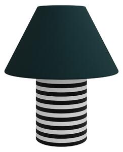 HEM Stolní lampa Toto Large, Pine / Black & White H Stripe