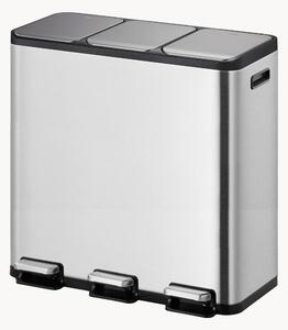 Odpadkový koš s pedálovým otvíráním EcoCasa, 3x15 l