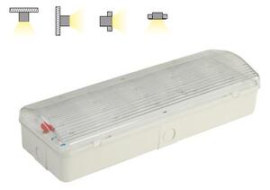 ACA Lighting LED nouzové svítidlo HAPES 2W/230V/6000K/100Lm/IP20/1,5h Ni-Cd 3,6V/0,3Ah