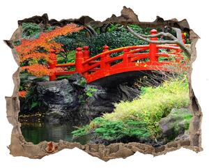 Nálepka fototapeta 3D výhled Japonská zahrada nd-k-61384677