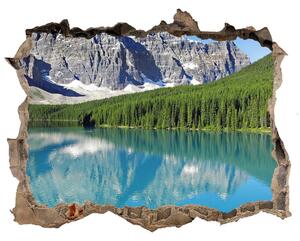 Nálepka fototapeta 3D výhled Jezero v horách nd-k-61685210
