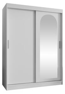 Šatní skříň Kreloin 150, Barva: černá, Zásuvky: Ne 5903211418051
