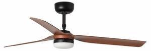 FARO 33817-21 PUNT M LED, černá/tmavé dřevo, stropní ventilátor s DC motorem - FARO