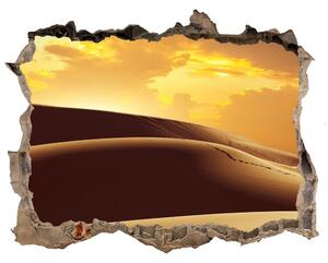 Nálepka fototapeta 3D výhled Velbloud Sahara nd-k-62618383