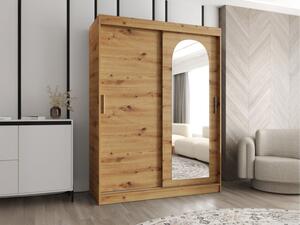 Šatní skříň Kreloin 150, Barva: dub artisan, Zásuvky: Ne 5903211418020