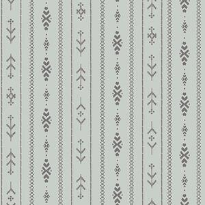 Tapety Etnický motiv se vzory v šedé a mátové barvě, Tapety geometrie, Tapety pruhy, a00138 : uwalls.cz