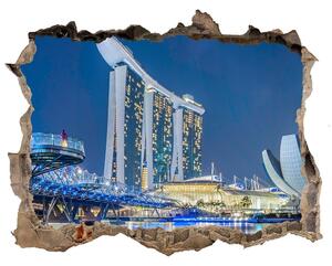 Nálepka fototapeta 3D na zeď Singapur noc nd-k-63023260