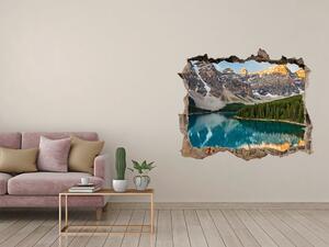 Samolepící díra na stěnu Jezero v horách nd-k-63212991