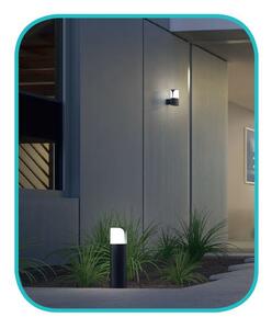 ACA Lighting Zahradní svítidlo PHOIBE max. 40W/E27/230V/IP54/500mm, tmavě šedé