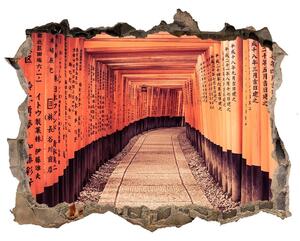 Nálepka fototapeta 3D výhled Brámy Kioto nd-k-64009728