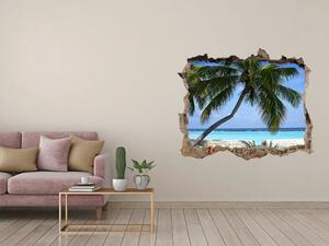 Nálepka fototapeta 3D výhled Tropická pláž nd-k-64894239