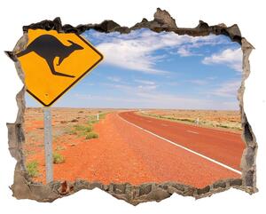 Nálepka fototapeta 3D na zeď Cesta v Austrálii nd-k-65364006