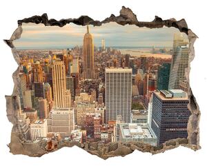 Nálepka fototapeta 3D New York z ptačího pohledu nd-k-66358355