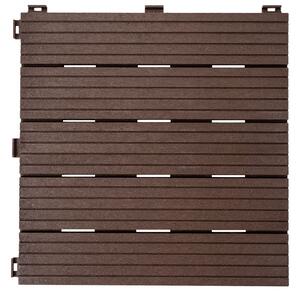 Multyhome Cosmopolitan 30 x 30 cm hnědá 1 ks 4016.91.00