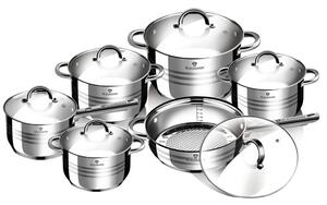Sada nádobí nerez 12 ks Gourmet Line