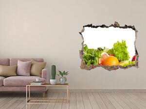 Nálepka 3D díra Ovoce a zelenina nd-k-68110419