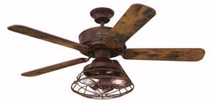 Stropní Lampa Westinghouse, Barnett, Dřevo, Obývací pokoj, Dřevo, Vintage