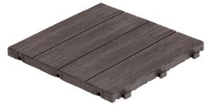 Multy home Gumová dlaždice ARISTA Wood 30 x 30 cm, hnědá, 1 ks 4016.91.00