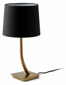 REM bronzová/černá stolní lampa - FARO