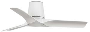 Stropní ventilátor Hey S, bílý, s DC motorem, tichý, Ø 90 cm FARO BARCELONA, Hey S, Bílá, Obývací pokoj, Plast, Moderní