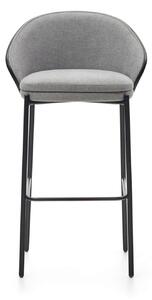 Barová židle meya 77 cm černá