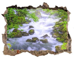 Nálepka fototapeta 3D výhled Horská řeka nd-k-69563755