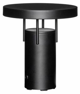 Hübsch HÜBSCH LED stolní lampa BringMe Mini, matná černá, 20 cm, stmívatelný, Černá, kov, Moderní