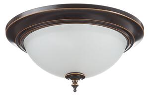 Stropní Lampa Westinghouse, Harwell, stmívatelné, Bronzová / starobylá mosaz, Obývací pokoj, Kov, Starožitný