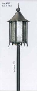 GALBUSERA Venkovní kovaná stojací lampa model 3077