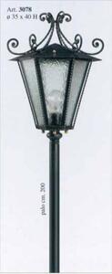 GALBUSERA Venkovní kovaná stojací lampa model 3078