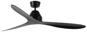 Stropní ventilátor Whitehaven, černý, DC, Ø 142 cm – Beacon Beacon Lighting, Whitehaven, Černá, Obývací pokoj, Plast, Moderní