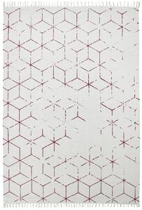 Obsession, AKCE: 80x150 cm Ručně tkaný kusový koberec Stockholm 342 FUCHSIA, bílá, obývací pokoj