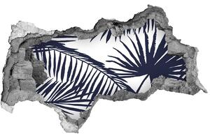 Nálepka 3D díra samolepící Listí palmy nd-b-103746554