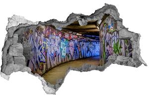 Fototapeta díra na zeď Graffiti v metře nd-b-104211648