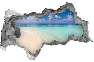 Samolepící nálepka Pláž na Maledivách nd-b-104787561