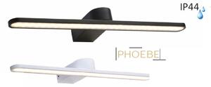 ACA DECOR LED Koupelnové osvětlení zrcadla PHOEBE 16W/230V/3000K/1040Lm/120°/IP44, černá barva