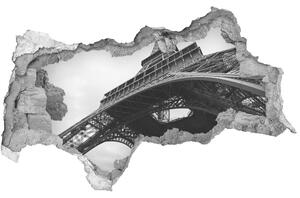 Fototapeta díra na zeď Eiffelova věž Paříž nd-b-105314792