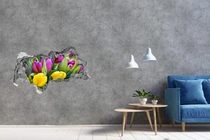 Samolepící nálepka na zeď Barevné tulipány nd-b-106061917