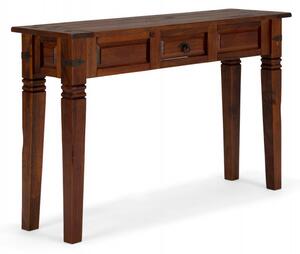 Masivní konzolový stolek Jodpur hnědý
