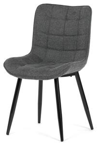 Jídelní židle LUMIR tmavě šedá