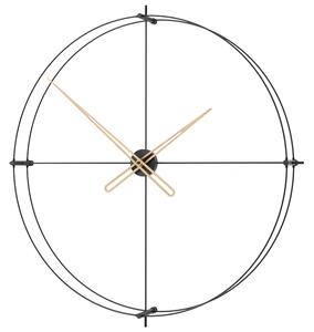 Mclocks Designové nástěnné hodiny TM919 Timeless black-oak 90cm