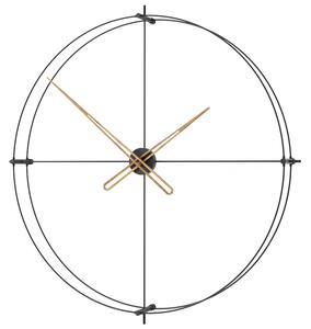 Mclocks Designové nástěnné hodiny TM916 Timeless black-walnut 90cm