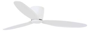 Stropní ventilátor Airfusion Radar, bílý, Ø 132 cm – Beacon Beacon Lighting, Airfusion Radar, Bílá, Obývací pokoj, Dřevo, Moderní