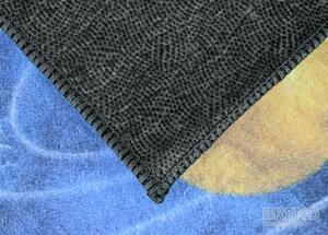 Teppiche Lalee OHG. Kusový koberec JOY 201/blue, Modrá, Vícebarevné