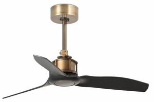 FARO 33429 JUST FAN XS, starozlatá/černá, stropní ventilátor 81cm - FARO