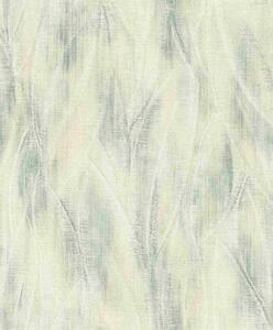 RASCH | Vliesová tapeta na zeď Country Charme 486230 | 0,53 x 10,05 m | zelená, béžová